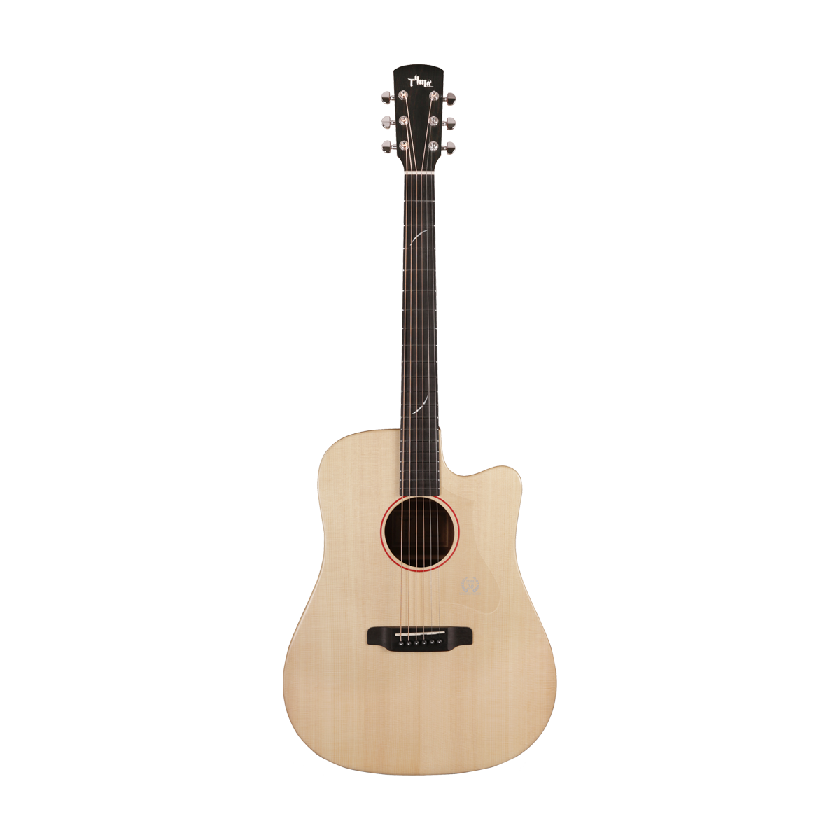 Tyma TD-5CE электроакустическая гитара в комплекте с аксессуарами